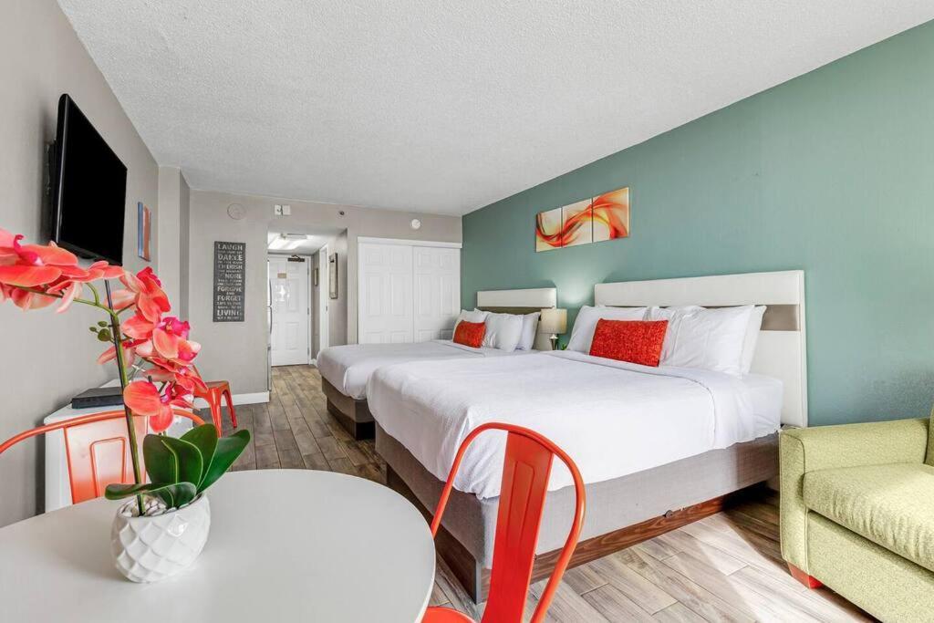 Divine Vacay At This 1Br Oceanview Suite 828 شاطئ ميرتل المظهر الخارجي الصورة